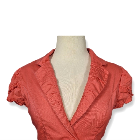 Women Business Casual Blazer Jackets Button Stretch Blazer Collar Suit Jacket-M - Picture 10 of 15